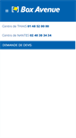 Mobile Screenshot of boxavenue.fr
